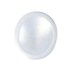 Nouveau disque flottant Bastian Inverun pendentif en argent sterling brossé finition