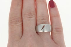 New Bastian Inverun Sterling Silver Diamond Ring Ladies Modern Gift