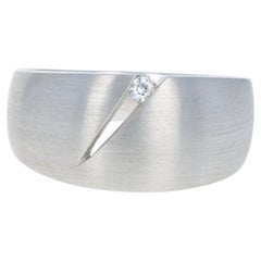 New Bastian Inverun Sterling Silver Diamond Ring Ladies Modern Gift