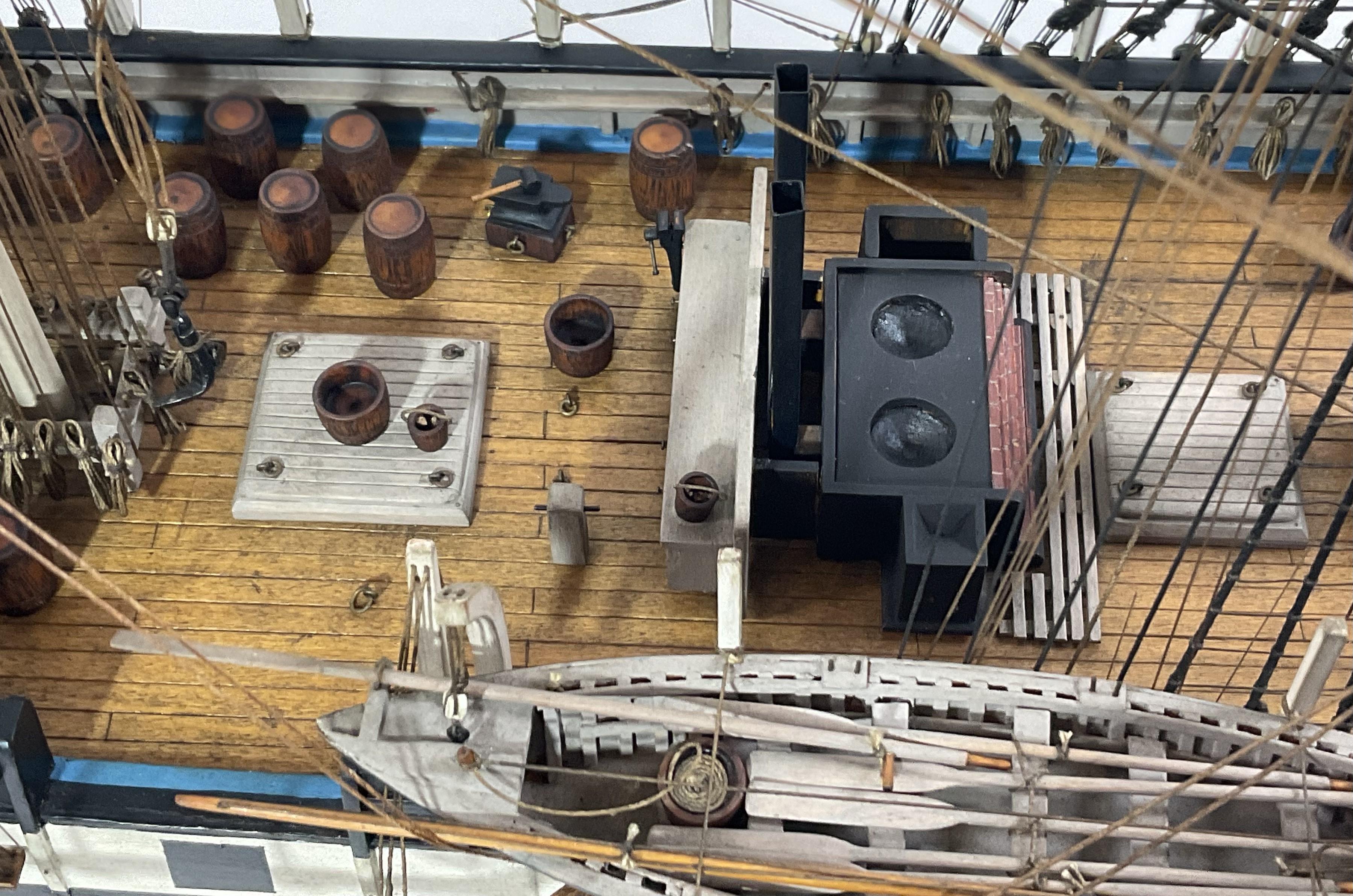 New Bedford Whale Ship Model Of 