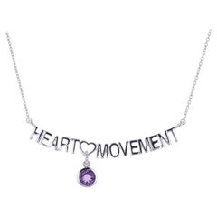 New Beginnings Self Care Kit with 1.50 Carat Amethyst White Gold Necklace