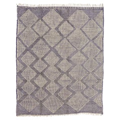 Nuovo tappeto marocchino Berber Beni Mrirt con disegno a rilievo, 10'02 x 12'09