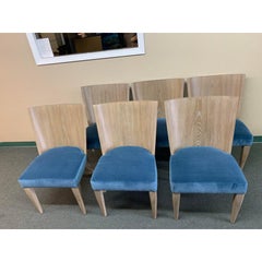New Bernhardt Rowe Dining Chairs, Set of Six
