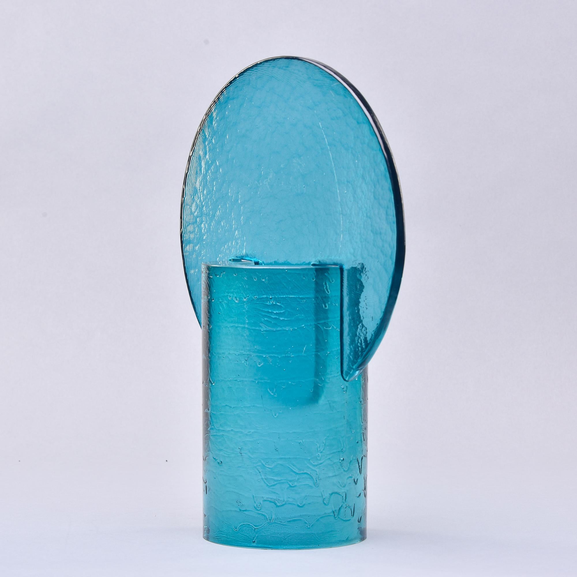 New Blue Murano Glass Sculpture at 1stDibs