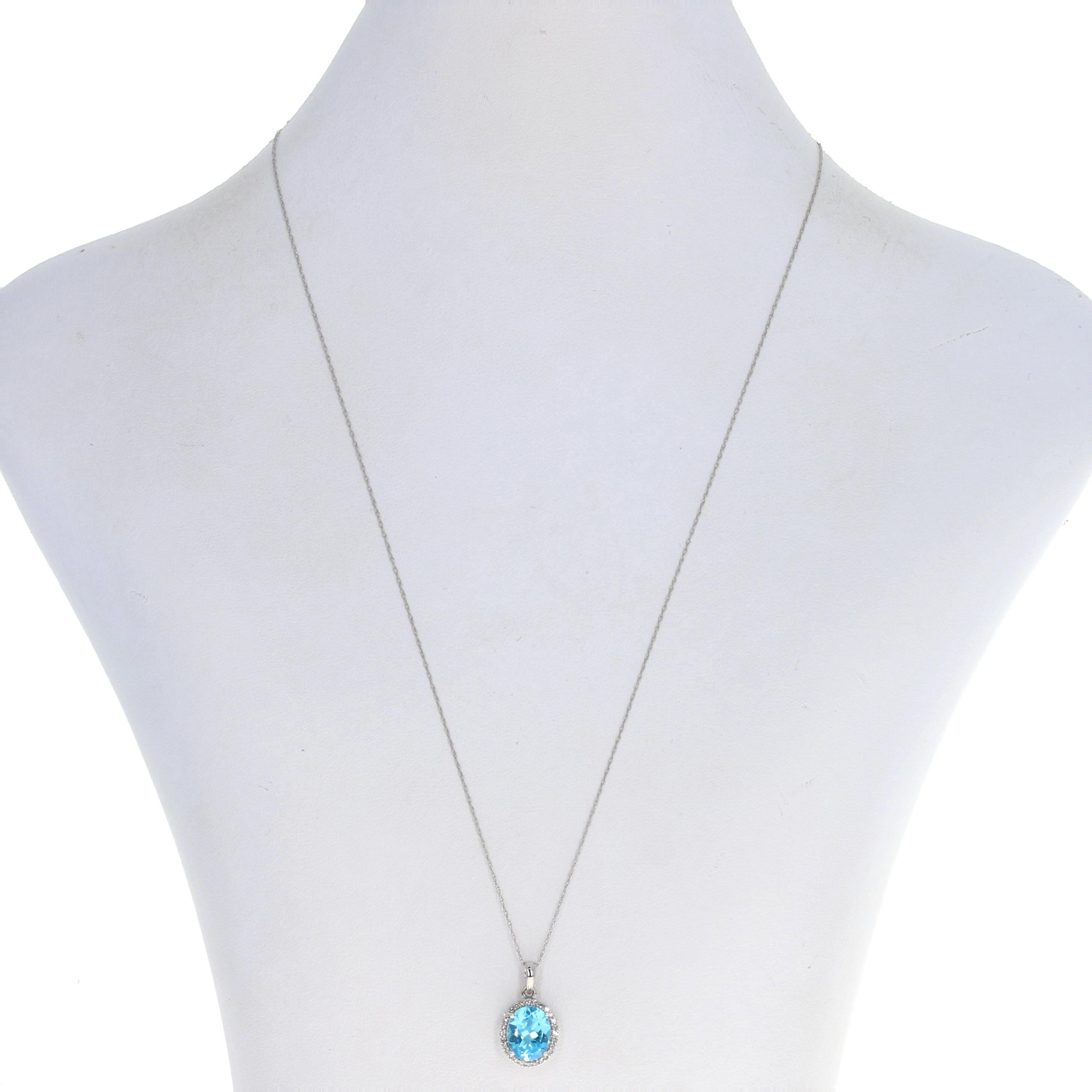 Suchen Sie nach dem perfekten Geburtstags- oder Jubiläumsgeschenk für einen besonderen Menschen? Ihre Suche endet hier mit dieser exquisiten Halskette! Dieses NEUE Schmuckstück aus 10 Karat Weißgold besteht aus einer Kabelkette und einem Anhänger