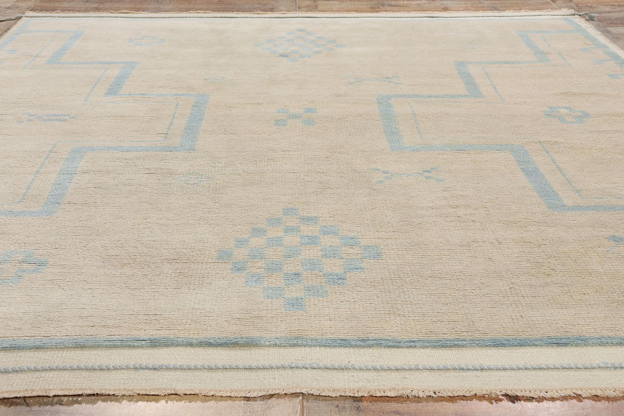 New Bohemian Breeze Modern Moroccan Rug, 08'03 x 10'00 For Sale 1