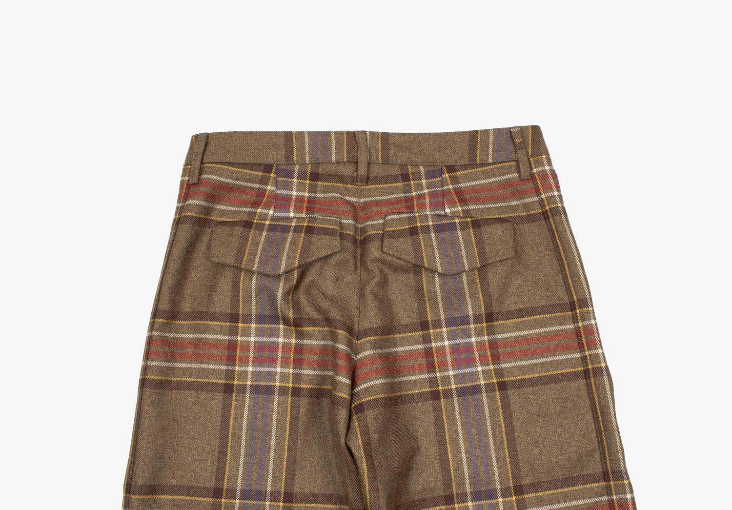 Nuovo Bottega Veneta casual a quadri, pantaloni a gamba larga da uomo Taglia ITA46/S, S1143 In condizioni Nuovo in vendita a Kaunas, LT