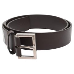 New Bottega Veneta Men Belt Minimalistic Classic Minimal, Size 85/34-Small, S174