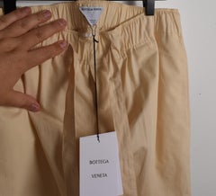 New Bottega Veneta Men Long Pants Casual Adjustable Waist with Laces Size IT48-M