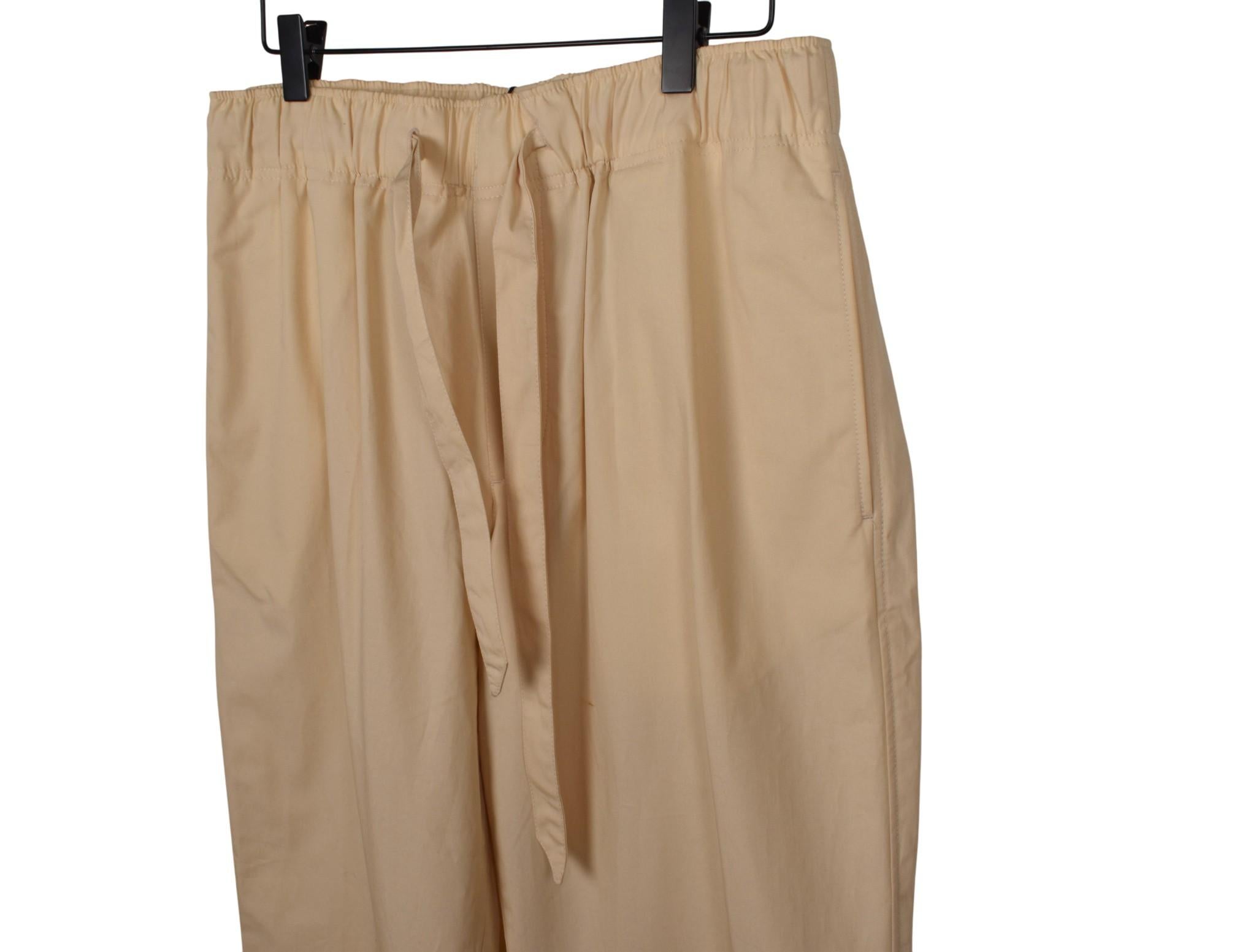 New Bottega Veneta Men Long Pants Casual Adjustable Waist with Laces Size IT48-M Pour hommes en vente