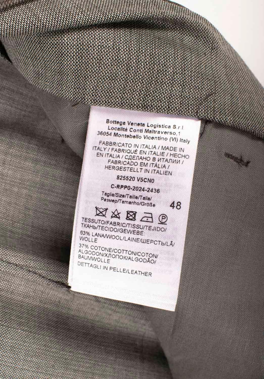New Bottega Veneta Men Pants Double Waist Relaxed Loose Fit Size IT48-M, S1493 For Sale 2