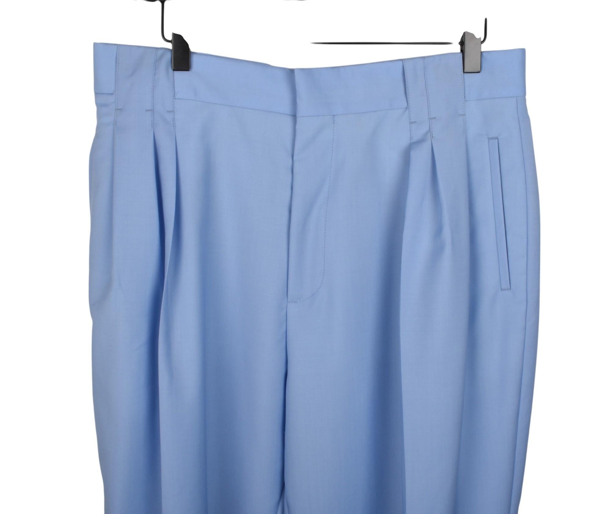 Violet New Bottega Veneta Hommes Pantalon Relaxed Summer Taille S/M, S1453 en vente