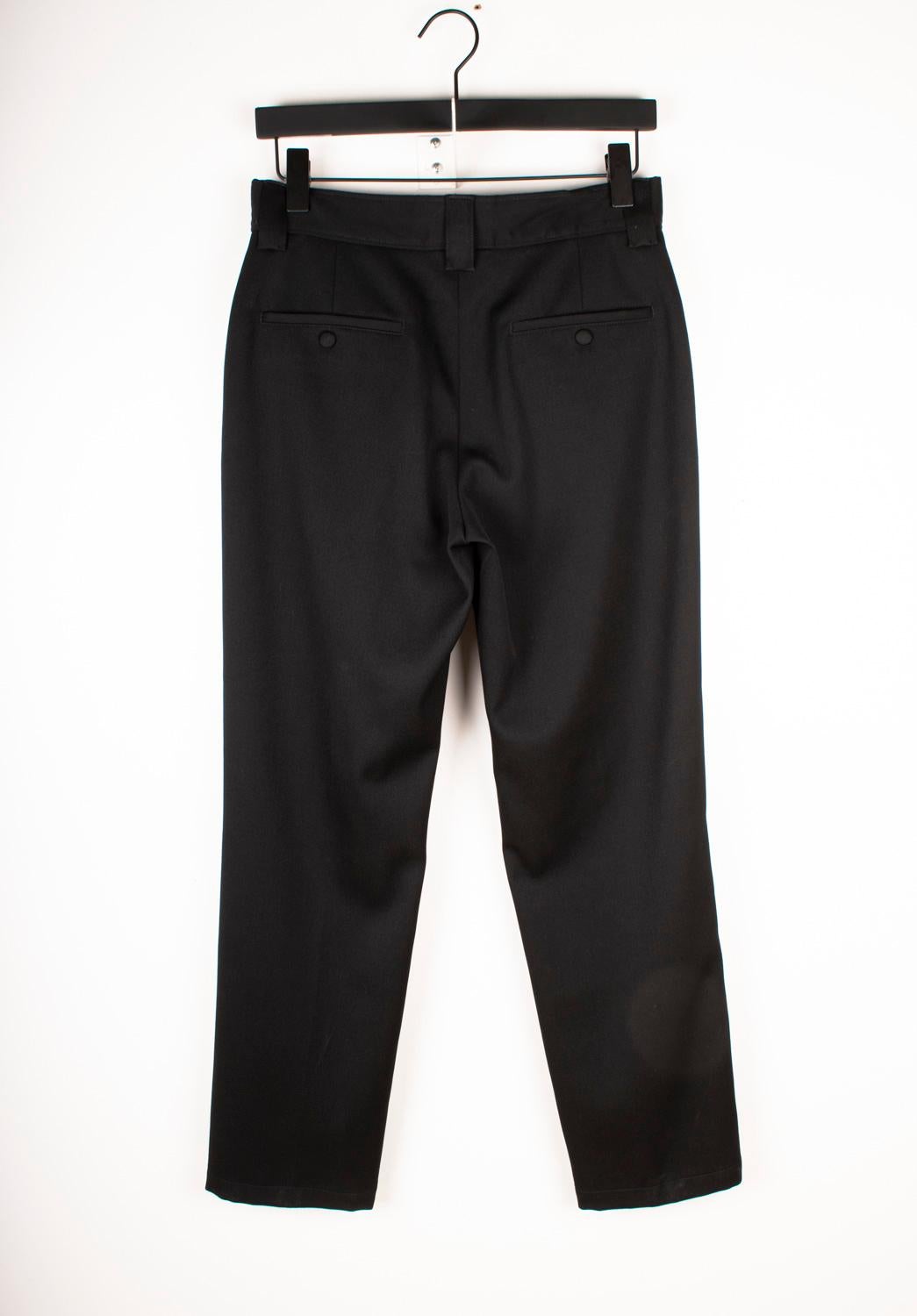Black New Bottega Veneta Men Pants Size Small, S1495 For Sale