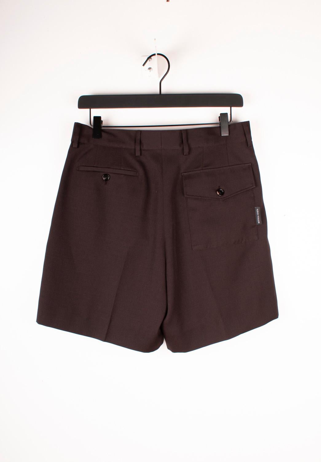 Black New Bottega Veneta Men Shorts Size IT46-S/M, S1489 For Sale