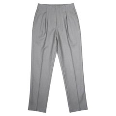 Neue Bottega Veneta Herrenhose in lockerer Passform aus Wolle und Baumwolle, Größe IT48 – M/L