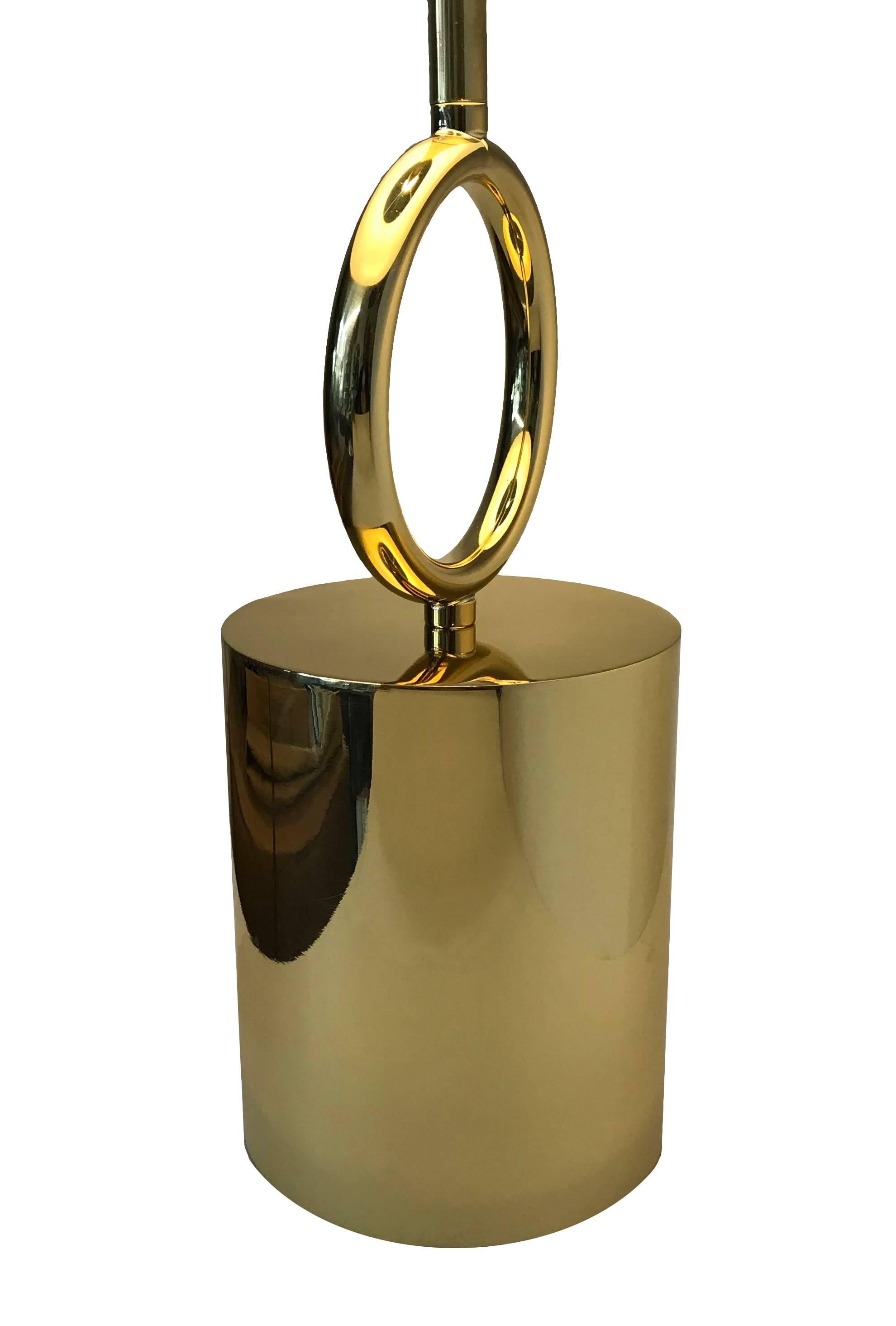 Modern New Brass Table Lamp, 