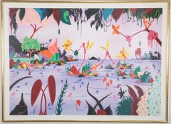 New Breed Bay A 72 Color Silkscreen by Erik Parker