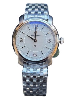 NUOVO Orologio Breitling Lady Premier A77330 Quadrante MOP Quarzo Scatola/Carte #24706