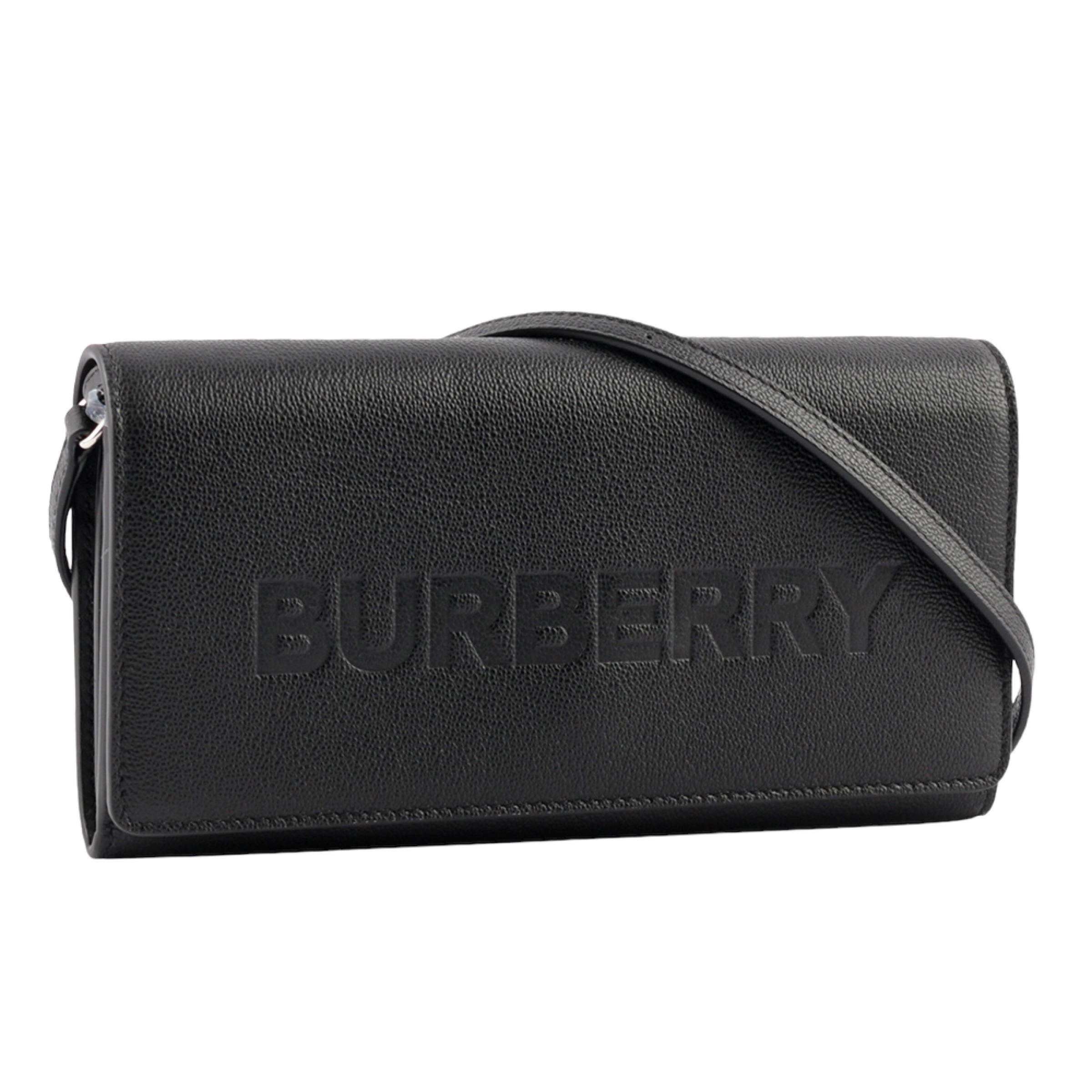 Burberry black crossbody bag discount