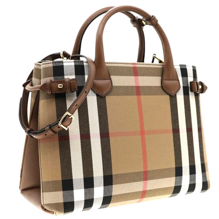 Burberry E-Canvas Bum Bag - Brown Waist Bags, Handbags - BUR380662