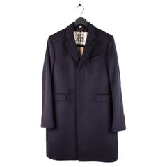 New Burberry London Wool Cashmere Men Coat Size 56ITA(XXL) S260
