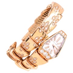 Nuovo Orologio Bvlgari Tubogas Serpenti Scaglie Donna SPP26WGD1GD11T con Scatola + Carta