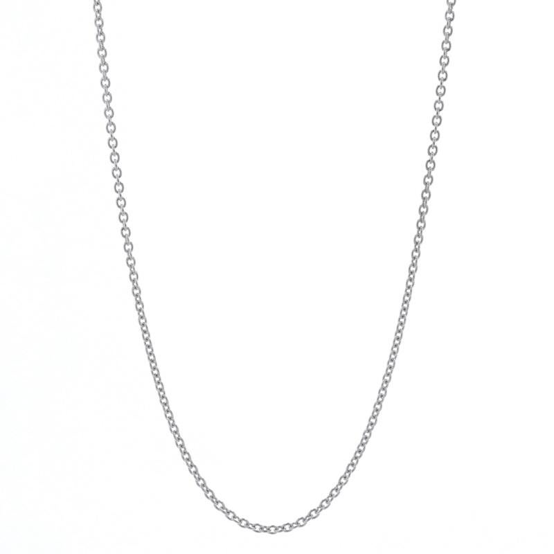 Metal Content: Guaranteed 950 Platinum as stamped
Chain Style: Cable
Chain: length 18