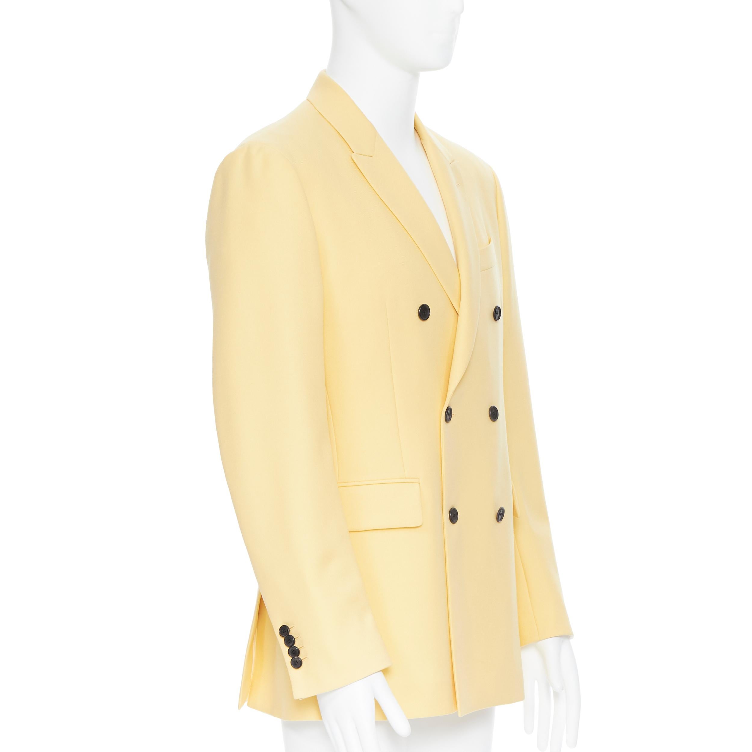 calvin klein yellow blazer