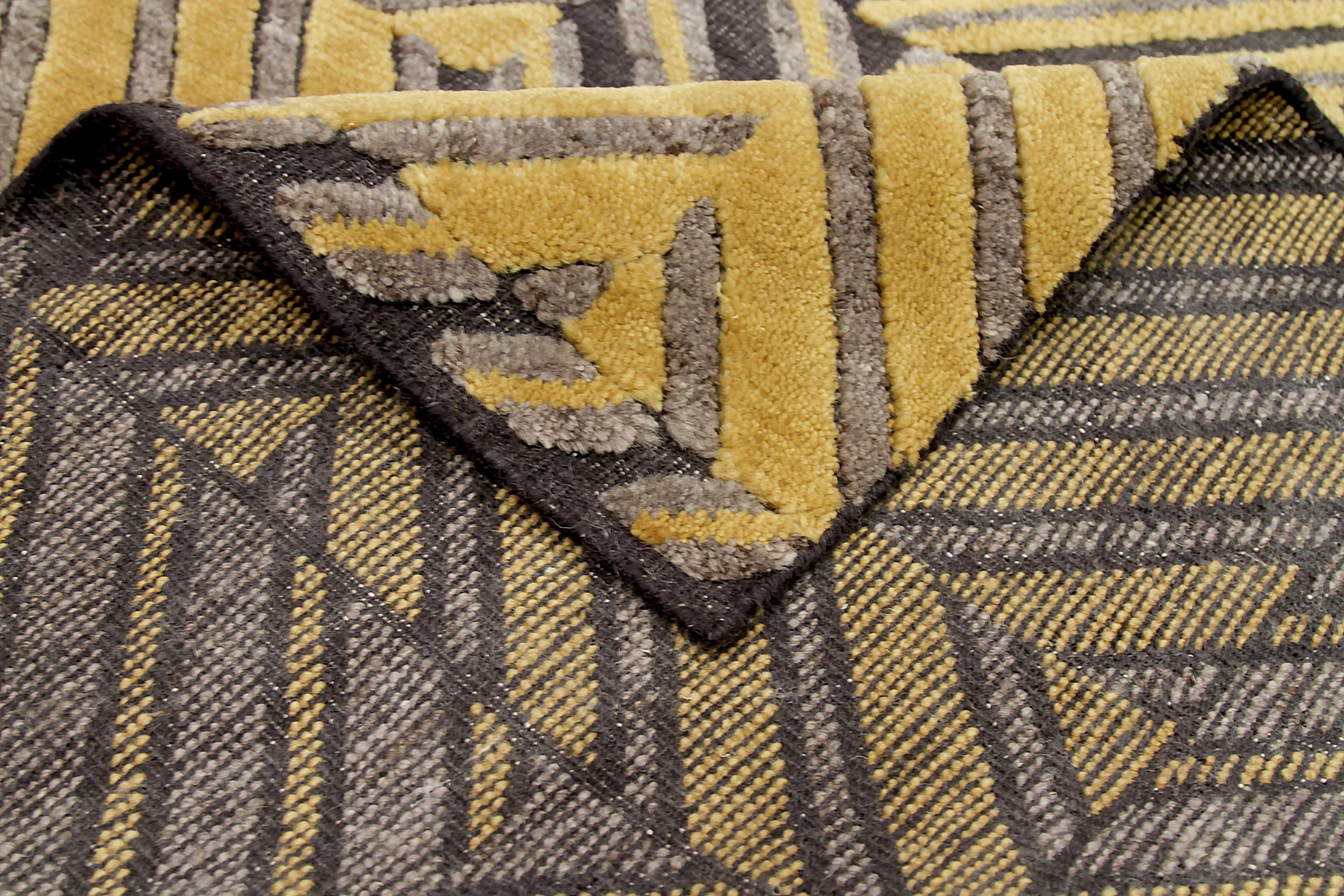 Neuer Teppich aus der Cameron-Kollektion mit modernen Design-Mustern und Farben im Zustand „Neu“ im Angebot in Dallas, TX