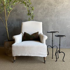 New Cannes Table - Tall - Dark Brass
