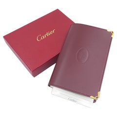 NEW Cartier Leather Jotter Notepad