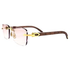 Cartier Wood Sunglasses - 15 For Sale on 1stDibs | cartier woods, cartier  wood glasses, cartier wood frame sunglasses