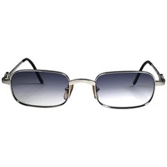Retro New Cartier Temper 48mm Brushed Platine Plated Sunglasses France