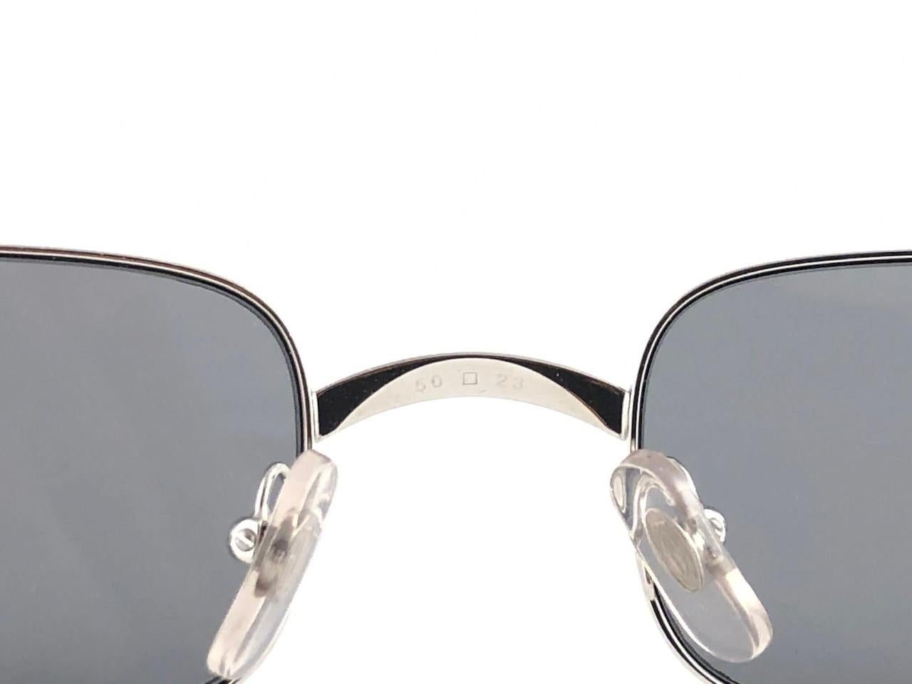 New Cartier Temper 50mm Platine Plated Sunglasses France 3
