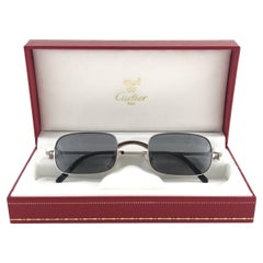 Neu Cartier Temper 50mm Platine plattiert Sonnenbrille Frankreich