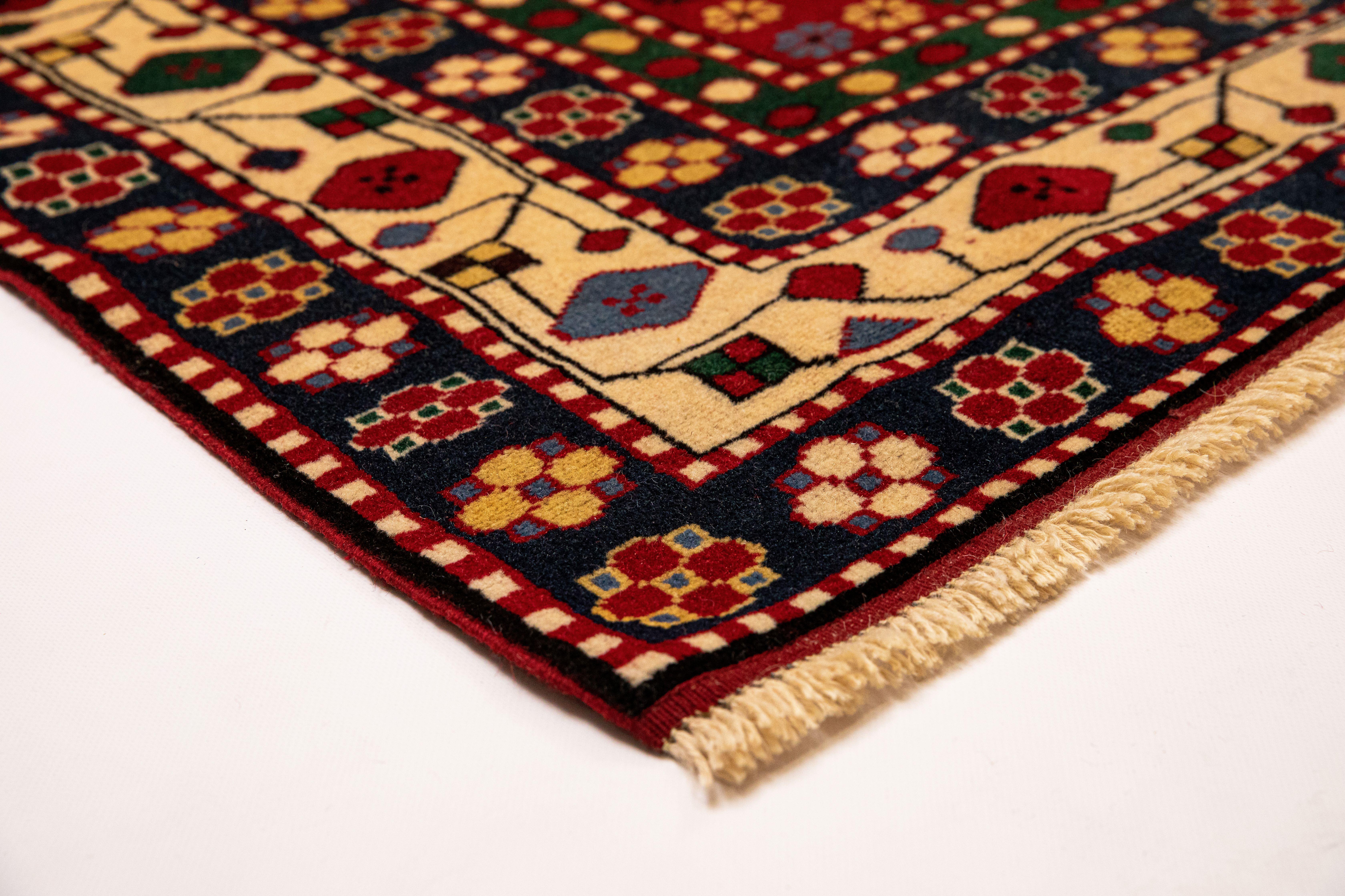 New Caucasian Karbagh Kazak Handmade Excellence, Special Museum Edition  For Sale 5