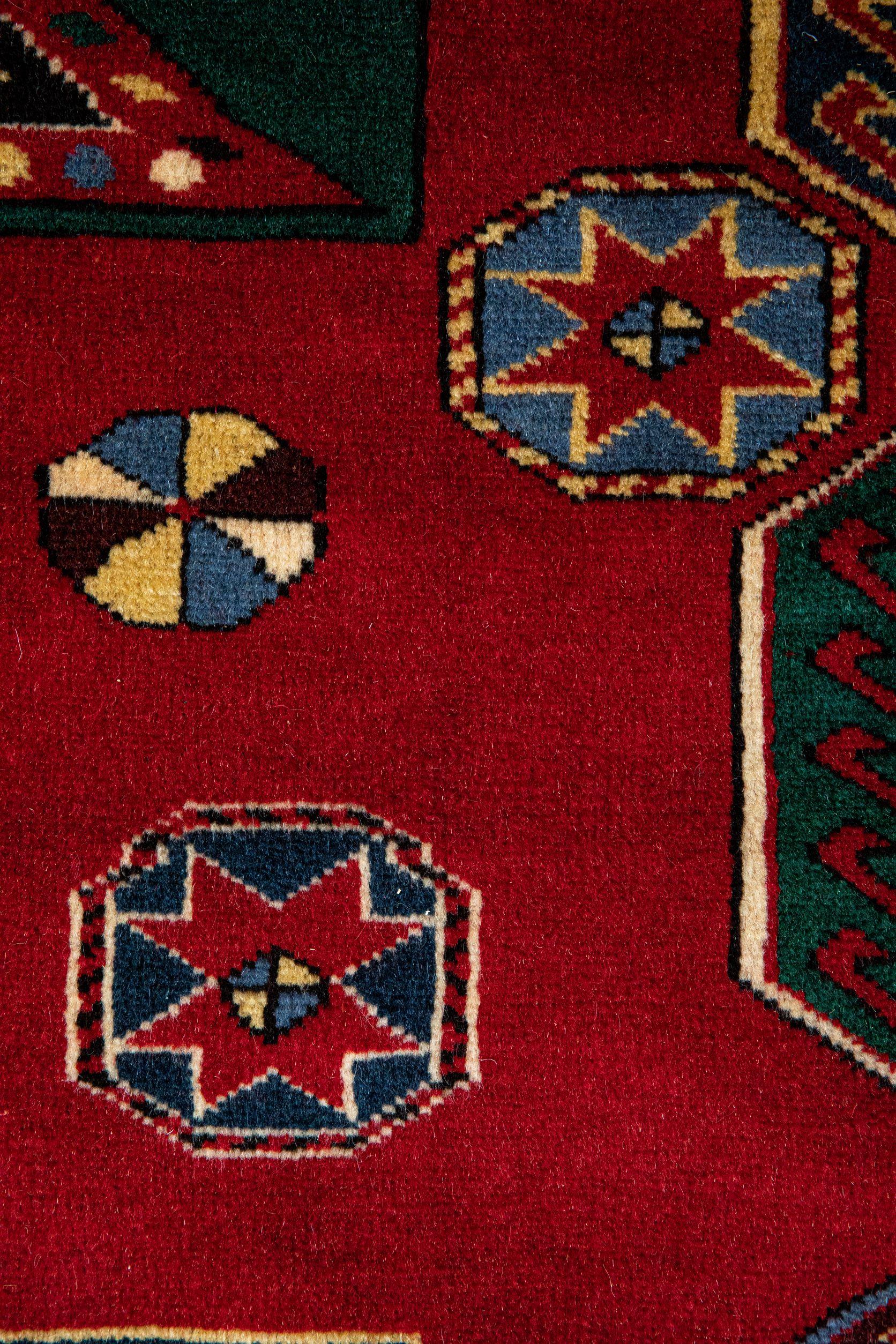 Nouveau Karbagh Kazak Handmade Excellence, édition spéciale du musée  en vente 7