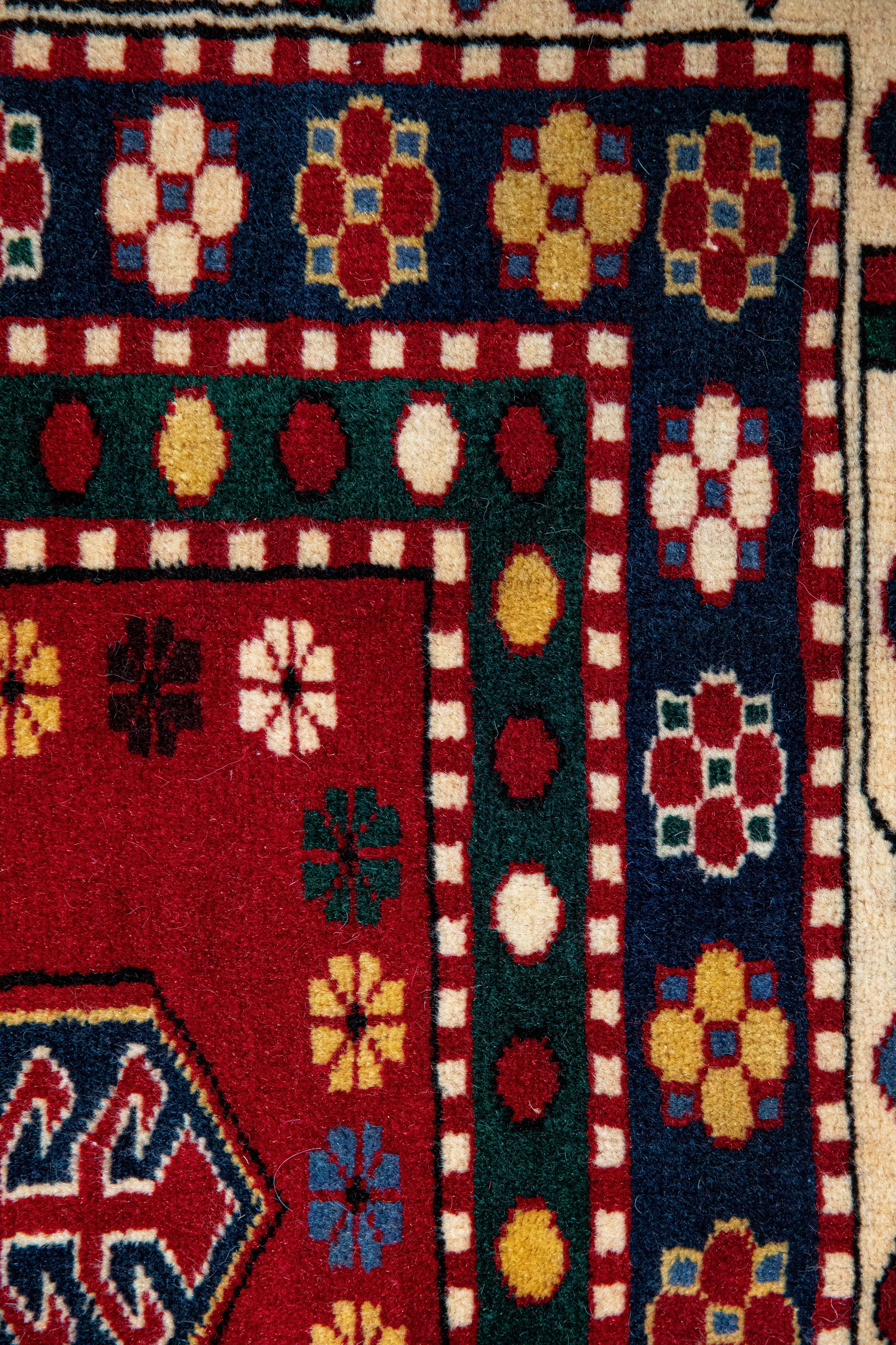 Nouveau Karbagh Kazak Handmade Excellence, édition spéciale du musée  en vente 1