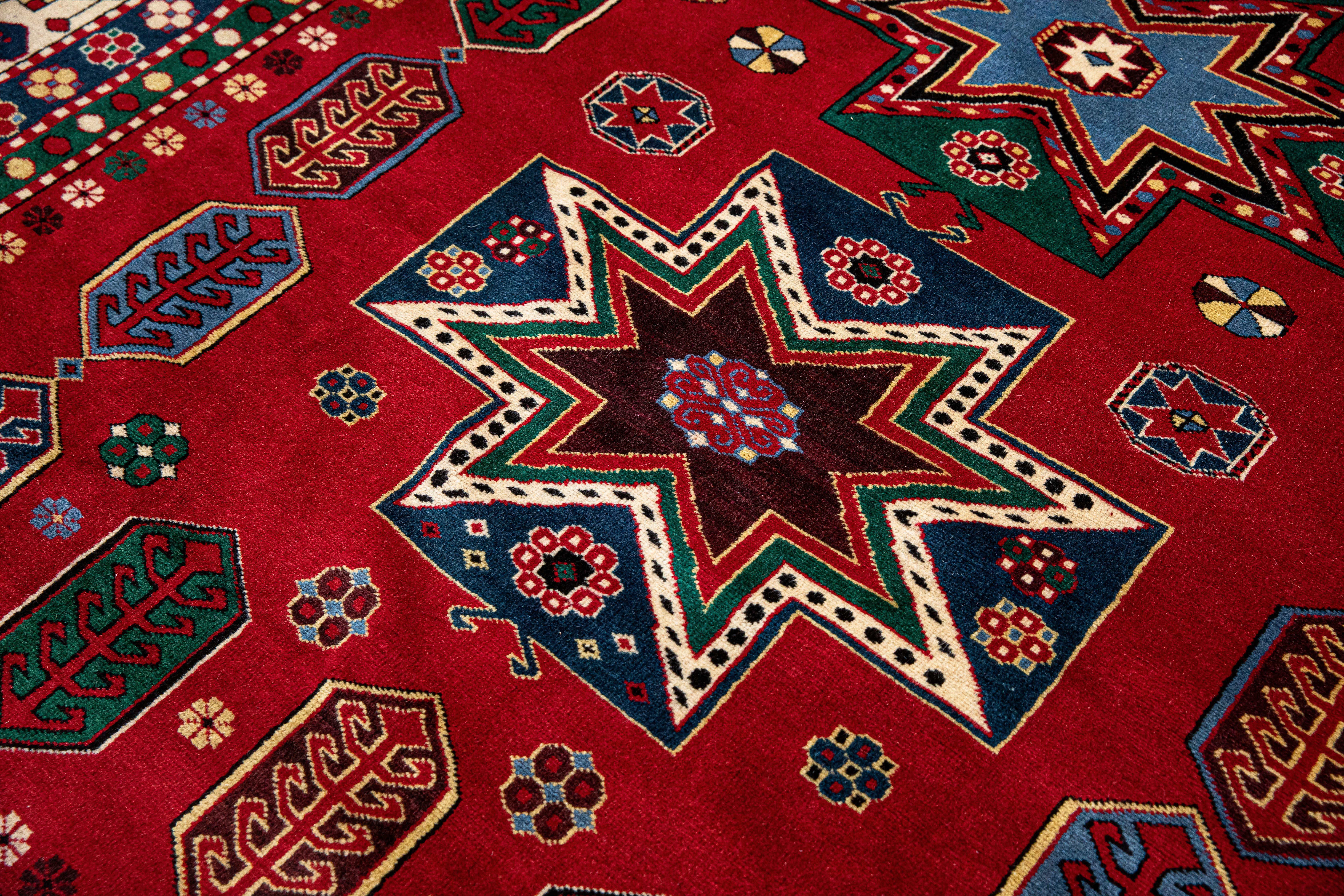Nouveau Karbagh Kazak Handmade Excellence, édition spéciale du musée  en vente 2