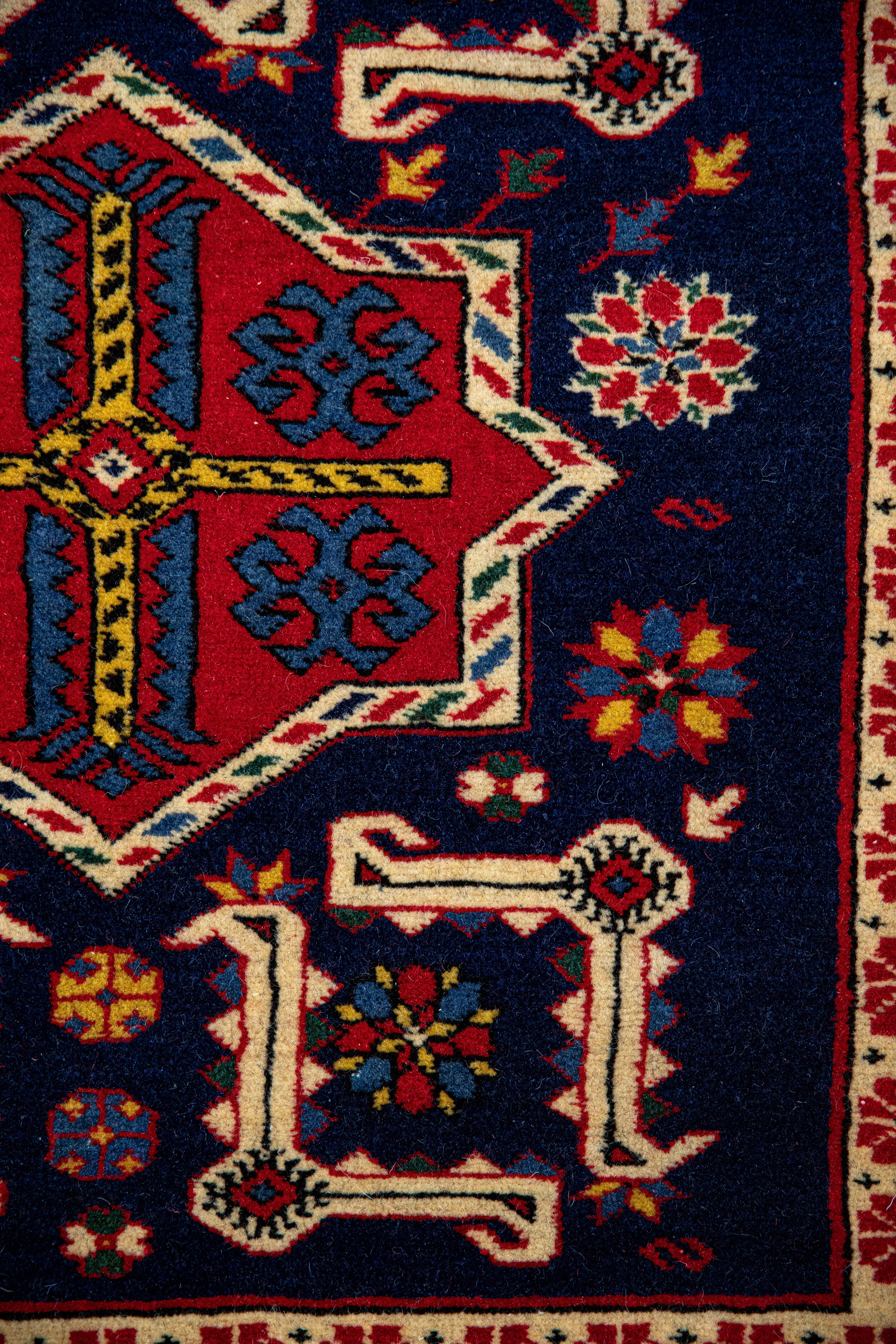 New Caucasian Shirvan, Limited Museum Supervised Edition For Sale 6