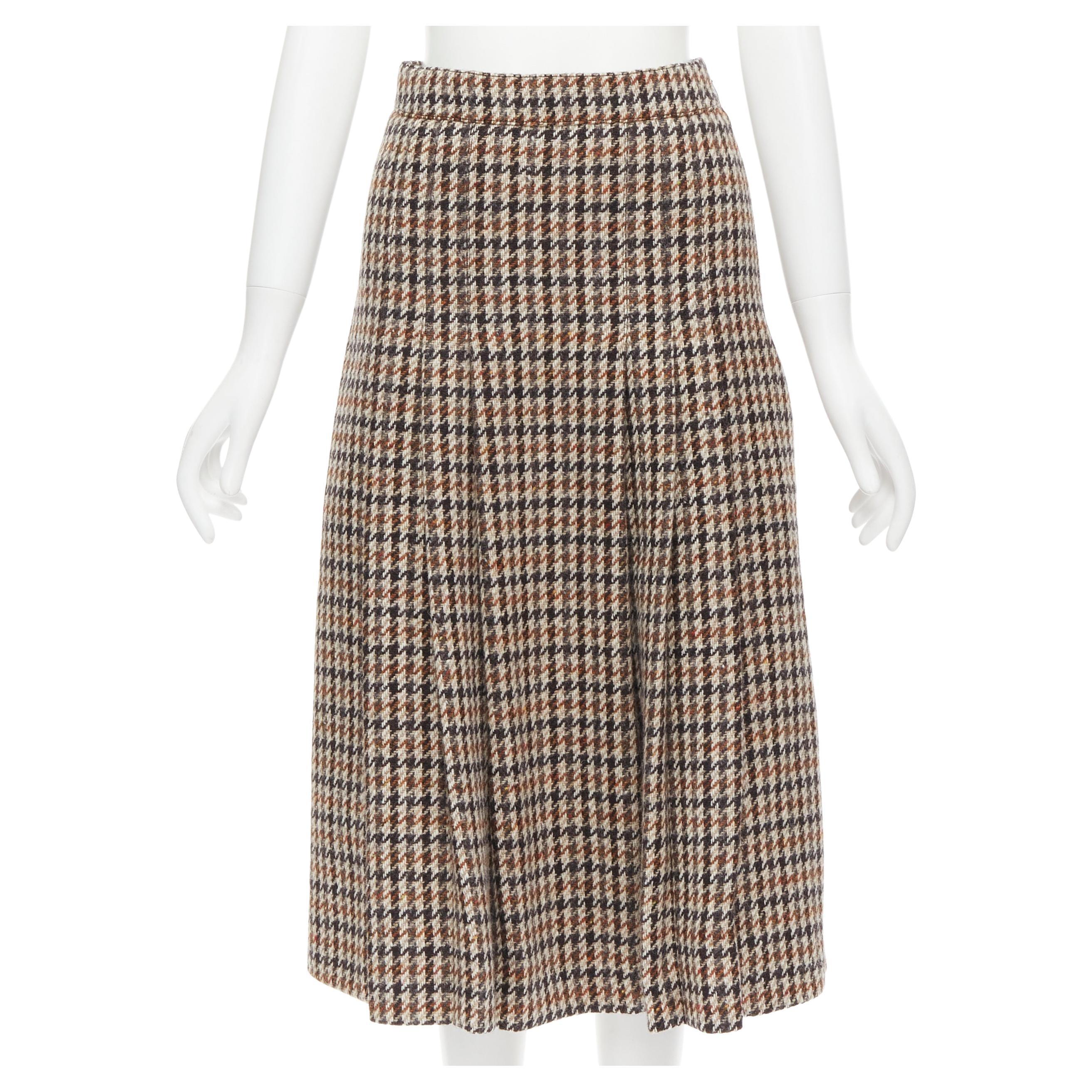 Houndstooth Skirts - 12 For Sale on 1stDibs | houndstooth maxi 