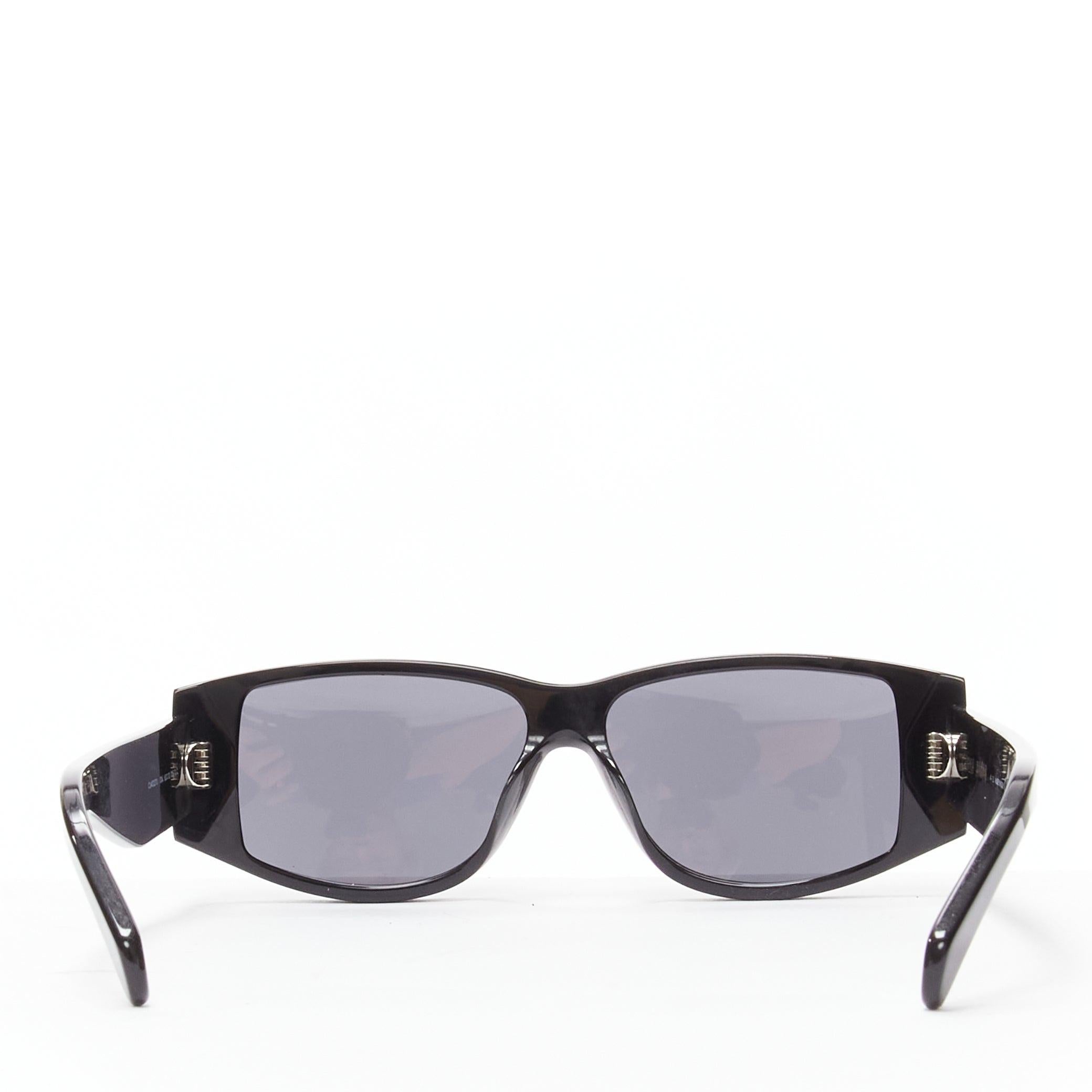 Women's new CELINE Hedi Slimane Triomphe CL40227U black gold logo acetate sunglasses For Sale