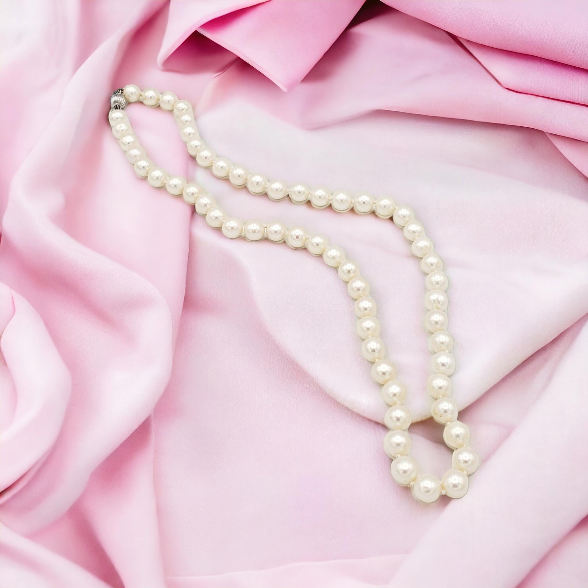 NUOVA Collana di perle giapponesi d'acqua salata aa aa certificate di qualità AA+ in vendita 15