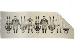 New Chanel Astronauts Cashmere Shawl