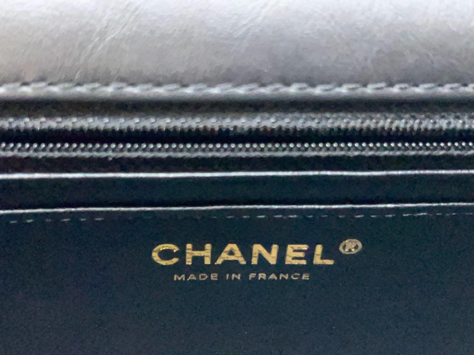 New Chanel Black 2.55 Reissue Quilted Aged Calfskin Leather Flap GHW 2014 7