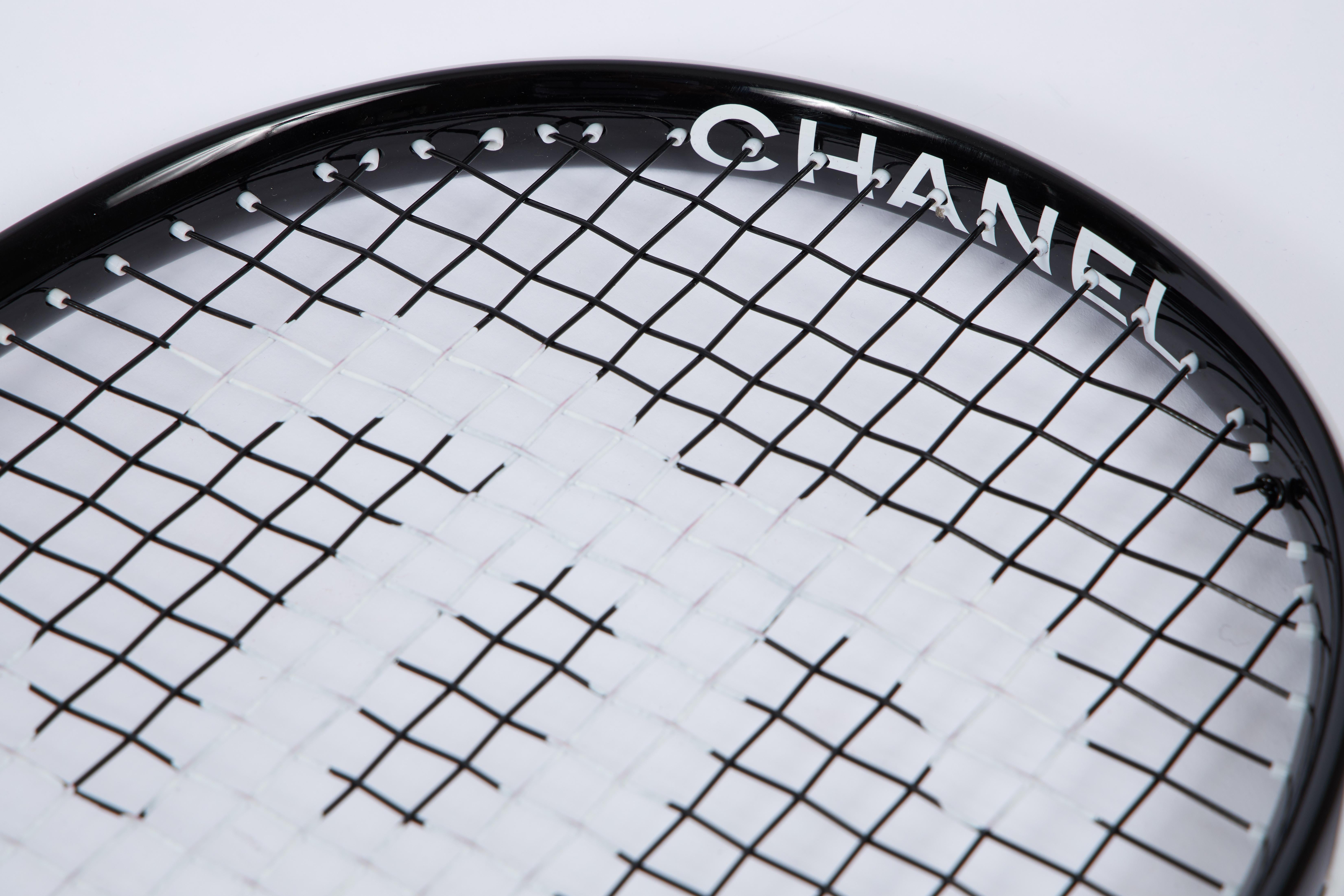 chanel tennis racquet