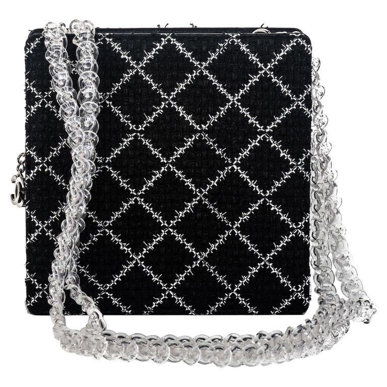 Chanel Lucite Bag - 11 For Sale on 1stDibs  chanel bags 2016, small silver clutch  bag, small suede clutch bag
