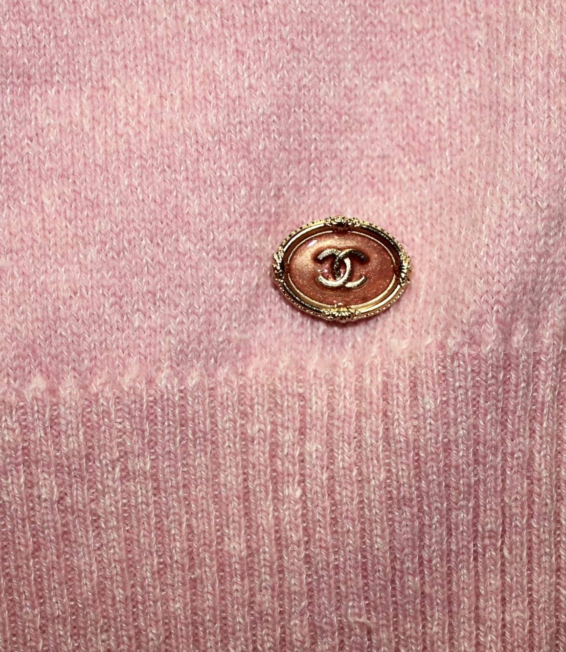 blush pink cashmere sweater