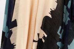 New Chanel Cashmere Paris Skyline Scarf Shawl