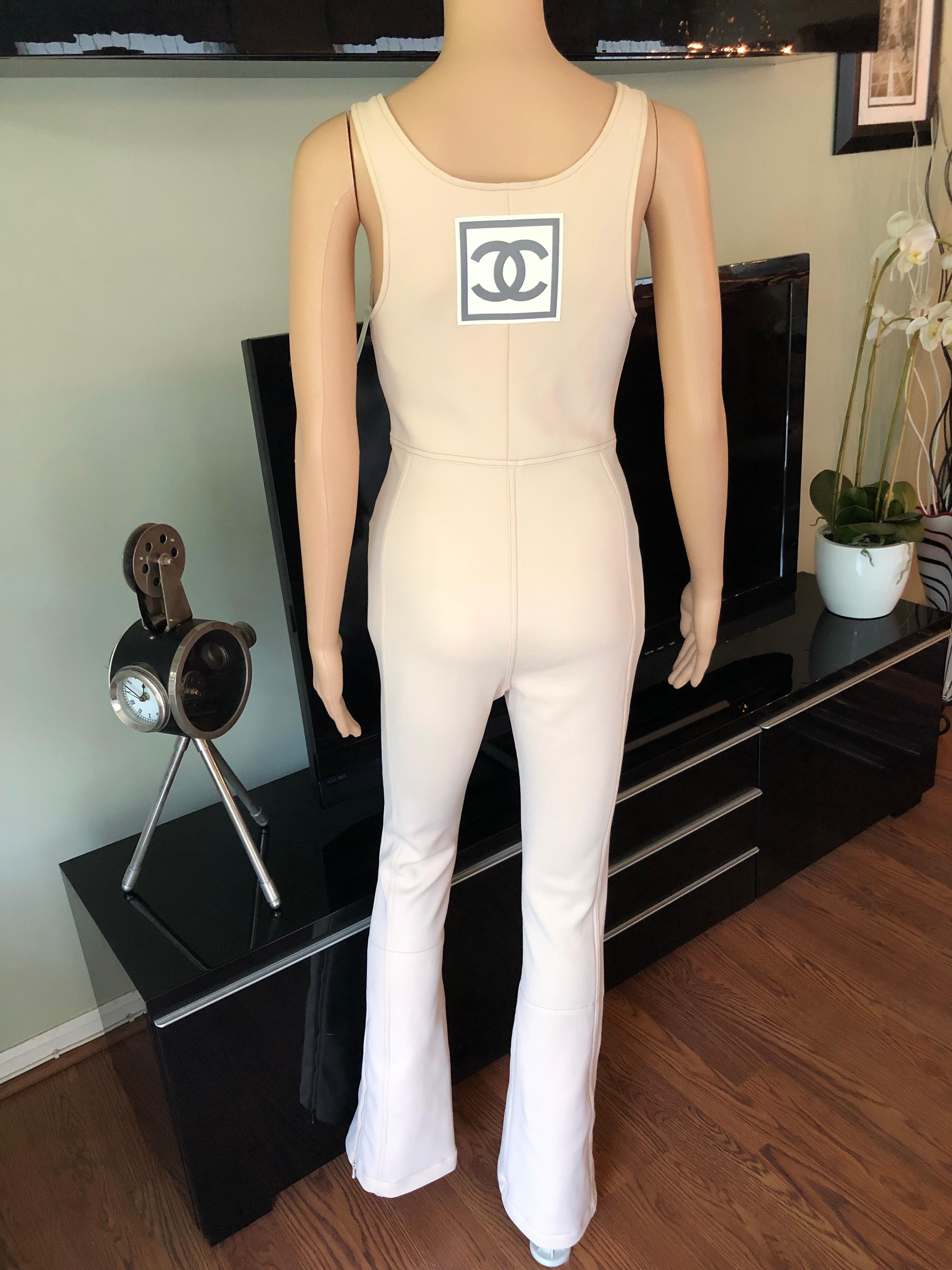 chanel overall jumpsuit